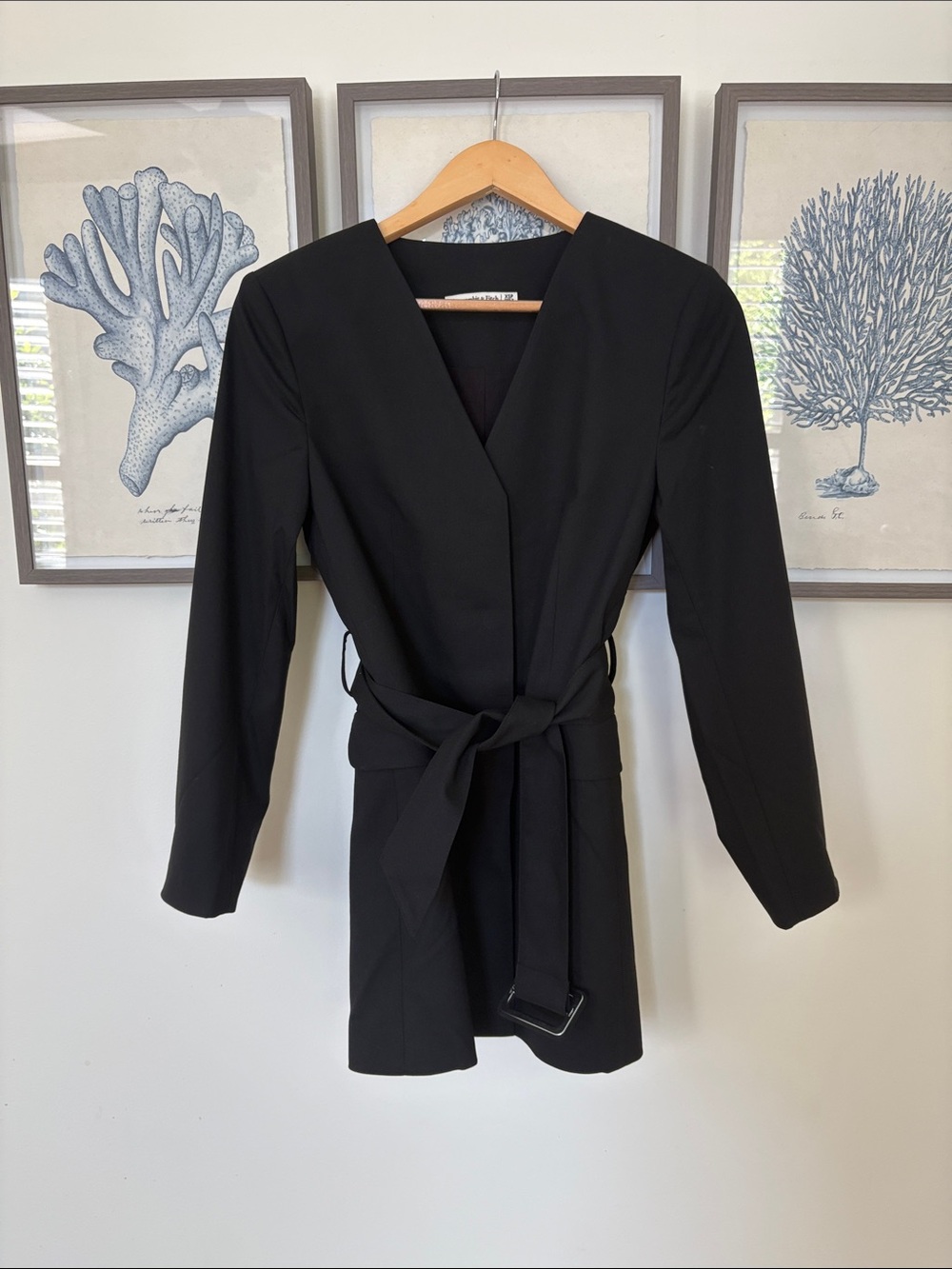 ABERCROMBIE BLACK BLAZER MINI DRESS- XS petite  NWT